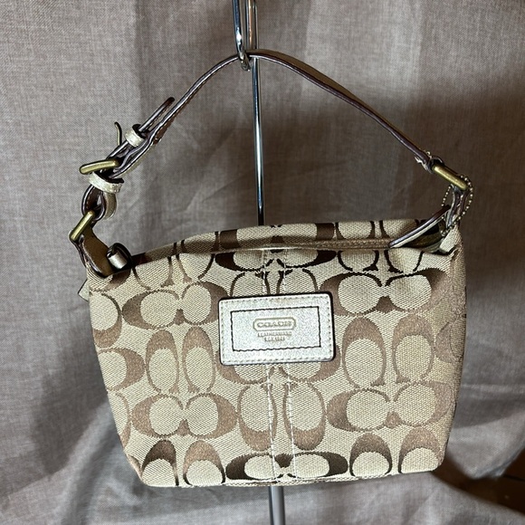 Coach Handbags - COACH Vintage Signature Mini Satchel Shoulder bag